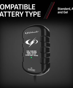 Alternative view of Schumacher SC1299 Fully Automatic Direct Wall-Plug Battery Maintainer - 800mAh, 12V - For Car, Motorcycle, Lawn Tractor, Power Sport, Marine Batteries .8A 12V Maintainer