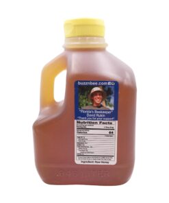Buzzn Bee Raw Wildflower Honey - Unfiltered and Unpasteurized - 48 Ounce 3 Pound (Pack of 1) 10 71E1Sab5dzL