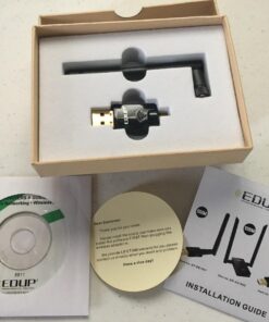 EDUP AC600M USB WiFi Adapter for PC, Wireless USB Network Adapters Dual Band 2.4G/5.8Ghz Wi-Fi Dongle with Antenna for Laptop Desktop Compatible Windows 10/11/8.1/8/7/XP/Vista/Mac OS X 10.6~10.15.3 35 71E1XRZQhZL