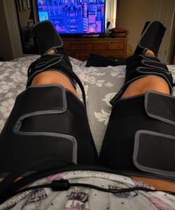 FIT KING Full Leg Massager with Heat, Air Compression Massager for Foot Calf & Thigh Muscle Relaxation and Recovery, Helpful for Pain Relief,Swelling, Edema and RLS, FSA-HSA Approved 37 71E1YY6vZXL