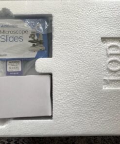 AmScope M162C-2L-PB10-WM-SP14-50P100S 40X-1000X Beginners Microscope Kit for Kids & Students w/Complete Science Accessory Kit + World of The Microscope Book 75 71E1Zk0xfxL 1