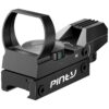 Pinty Red Dot Sight with Integrated Laser Sight, Reflex Sight Optics 4 Pattern Reticle, 2MOA Red & Green Dot 5 Brightness Levels with Laser, Red, Green Tactical 26 71E1iPT4LUL