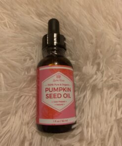 Leven Rose Pumpkin Seed Oil for Hair Growth 1 oz, 100% Pure Pumpkin Seeds Oil for Skin and Nails - Natural Pumpkin Seed Extract for Moisturizing Scalp, Dry and Rough Skin 1 Fl Oz (Pack of 1) 21 71E1k77inAL