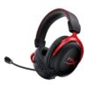 HyperX Cloud II Wireless -Gaming Headset for PC, PS5, PS4, Long Lasting Battery Up to 30 Hours, DTS® Headphone:X®Spatial Audio, Memory Foam, Detachable Noise Cancelling Microphone with Mic Monitoring