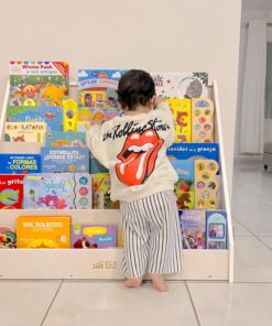 ECR4Kids Single-Sided Book Display, Classroom Bookshelf, White Wash 39 71E2FRdjjaL