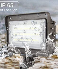 kadision LED Flood Light Outdoor with Dusk to Dawn Photocell, 50W 6500LM IP65 Waterproof Adjustable Knuckle Mount LED Flood Lights 5000K 100-277V ETL Listed 26 71E2oY898xL