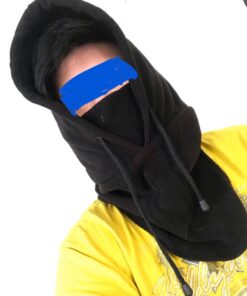 Anomasu Tactical Heavyweight Balaclava Outdoor Sports Mask Medium Black 18 71E39h4KpVL