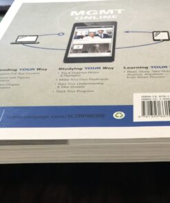 MGMT (with MGMT Online, 1 term (6 months) Printed Access Card) (New, Engaging Titles from 4LTR Press) Paperback 10 71E4EmwCoKL