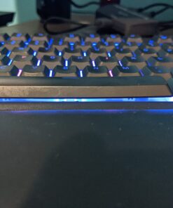 Razer Ornata Chroma Gaming Keyboard: Hybrid Mechanical Key Switches - Customizable Chroma RGB Lighting - Individually Backlit Keys - Detachable Plush Wrist Rest - Programmable Macro Functionality 32 71E5AduGgfL