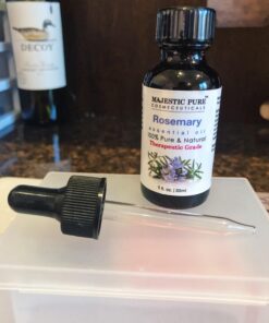 MAJESTIC PURE Rosemary Essential Oil, Premium Grade, Pure and Natural, for Aromatherapy, Massage, Topical & Household Uses, 1 fl oz 1 Fl Oz (Pack of 1) 22 71E5vZcRrjL