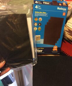 Holmes Carbon HAPF60, Filter C, Black, 4 Pack Carbon Filter 13 71E6LZYtCEL