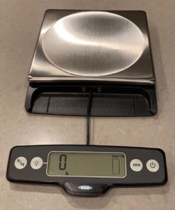 OXO Good Grips 11 Pound Food Scale with Pull-Out Display, Stainless Steel 1 61 71E6VE8k9sL