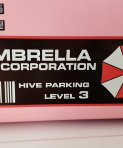 Vool Resident Evil Umbrella Corp. Parking Decal Vinyl Decal Bumper | Sticker | 2"x 5" 29 71E6uz70v7L