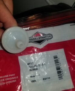 Briggs & Stratton 4112 5-Pack Of 394358S Fuel Filter Assembly 75 Micron 13 71E75uR1APL