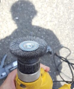 Forney 72733 Wire Wheel Brush, Coarse Crimped with 1/4-Inch Hex Shank, 2-1/2-Inch-by-.012-Inch 11 71E7SW9AGJL