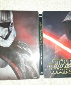 Star Wars: The Force Awakens SteelBook with Bonus Content - Blu Ray + DVD + Digital HD Blu-ray 7 71E7Sc0WNHL