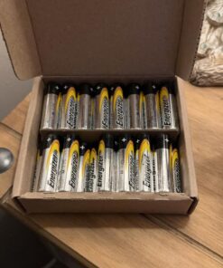 Energizer AA Batteries, Alkaline Power Double A Battery Alkaline, 32 Count 32 Count (Pack of 1) 34 71E7m3ti3GL