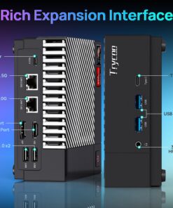Trycoo HA-2 Mini PC, AMD Ryzen 7 5800U (8C/16T, up to 4.4Ghz), 16GB RAM 512GB M.2 2280 SSD, Win 11 Pro Mini Desktop Computer 4K@60Hz HD 2.0/DP/Type-C/WiFi 6/BT5.2/USB3.2 AMD Ryzen 7 5800U 16GB RAM 512GB SSD 16 71E8NAH5XL