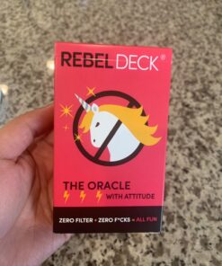 REBEL DECK The Oracle with Attitude Unfiltered, Self Care Oracle, Funny Oracle Deck, 60 Cards 44 71EAFfebJL
