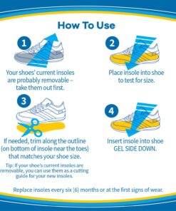 Dr. Scholl's Heel Cushions with Massaging Gel Advanced // All-Day Shock Absorption and Cushioning to Relieve Heel Discomfort (for Men's 8-13, Also Available for Women's 6-10) Men 8-13 17 71ECi5anRL 1