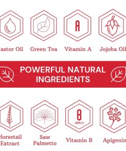 Premium Hair Vitamins for Hair Growth – HairXT100 Premium Hair Supplement Helps Grow, Thicken & Prevent Hair Loss – Includes Over 20 Essential Natural Hair Care Vitamins – 60 Tablets 10 71ECurV4ZdL