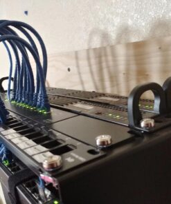 StarTech.com 4U Wall Mount Patch Panel Bracket - 19 inch Steel Vertical Mounting Rack for Network and Data Equipment (RK419WALLV) 29 71EDCHZ4geL