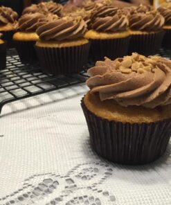 Brown Paper Cupcake Liners - MADE IN USA- Fluted Cupcake Holder Cups for Baking Muffins, Food-Grade, Odorless, Non-Stick, Fits Standard Pans, 2 x 1 1/4-500 pc. standard - 500 pc. 31 71EDSzkZ4sL