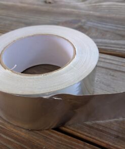 IMPRESA - Aluminum Foil Tape for Sealing and Patching Hot and Cold HVAC, Ducts, Pipes - Insulation Home and Commercial - 1.9 Inches Wide (150 Feet/50 Yards) 52 71EE7TxmuUL