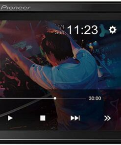 Pioneer 6.2" VGA Touchscreen WebLink Double DIN, Bluetooth USB MP3 Aux Input, in-Dash Multi-Color Illumination Digital Media Receiver/Free Alphasonik Earbuds 13 71EEAn3CZL