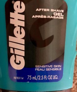 Gillette After Shave Gel for Men, Aftershave for Men, After Shave Lotion for Men, Calms, Soothes and Refreshes Sensitive Skin, Light Fragrance, 2.5 oz, Pack of 6, After Shave Cologne Men, Aftershave 24 71EFuy0yXnL