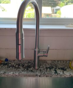 Kraus KHF200-33 Standart PRO Stainless Steel Sink 33 inch Farmhouse Apron Single Bowl 16 gauge Rounded Apronfront 45 71EG6bQUQjL