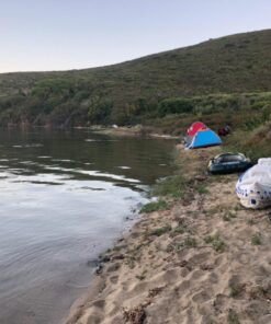 Double Sleeping Bag, Ohuhu Sleeping Bags for Adults with 2 Pillows 2 Person Sleeping Bag for Kids Waterproof Cold Weather Sleeping Bags for Family Teens Camping Backpacking Hiking Outdoor Black 59 71EGr4g7obL