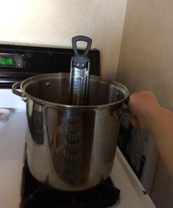 Alternative view of Winco TMT-CDF4 Deep Fry/Candy Thermometer with Hanging Ring, 2-Inch by 11-3/4-Inch 1