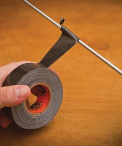 Gorilla Tape, Mini Duct Tape to-Go, 1" x 10 yd Travel Size, Black, (Pack of 2) 2 - Pack 12 71EHQzoTgOL