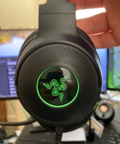 Razer Kraken V3 X Wired USB Gaming Headset: Lightweight Build - Triforce 40mm Drivers - HyperClear Cardioid Mic - 7.1 Surround Sound - Chroma RGB Lighting - Black 19 71EHckYZL L