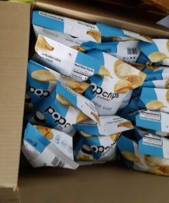 popchips Sea Salt & Vinegar Potato Chips Single Serve 0.8 oz Bags (Pack of 24) (F-AR-75500) 19 71EHpyNyIOL