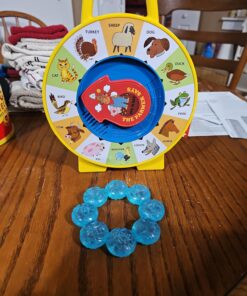Fisher Price Classics - Farmer Says See 'n Say - Vintage Learning Toy, Sounds and Animals, Interactive Retro Game for Kids, Girls, Boys, Baby, Preschoolers, Toddlers, Unisex Ages 18 Months + 32 71EHqxDmpBL