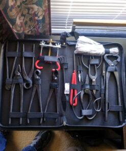 Voilamart 14 Piece Bonsai Tools Kit with Case, Carbon Steel Scissor Cutter Shear Set Garden Plant Tools 14PCS Kit 20 71EIG3pE1dL