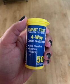 Poolmaster 22211 Smart Test 4-Way Pool and Spa Test Strips - 50ct 4 Way Test Strips 1 Pack 41 71EIJGYDfCL