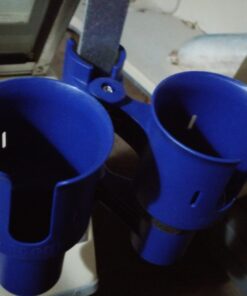 ROBOCUP 12 Colors, Best Cup Holder for Drinks, Fishing Rod/Pole, Boat, Beach Chair, Golf Cart, Wheelchair, Walker, Drum Sticks, Microphone Stand Standard Spring Navy 36 71EKTblllUL