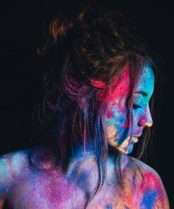 Chameleon Colors Color Powder 70 Gram Individual Packets, 10 Pack Plus Bonus White, Perfect for 3-5 People, Red, Yellow, Blue, Orange, Purple, Pink, Navy, Magenta, Aquamarine, and Green Powder 2.46 Ounce (Pack of 10) 56 71ELVRKZuML