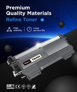 Timink TN450 (2 Black) High Yield Compatible Toner Cartridge Replacement for Brother TN420 TN-450 Work with HL-2280DW HL-2270DW HL-2230 MFC-7360N MFC-7860DW DCP-7065DN Intellifax 2840 2940 (2 Pack) 10 71EM7JG7gNL
