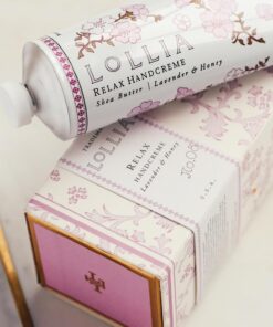 LOLLIA Handcreme, 4 oz – Scented Hand Cream for Women, Moisturizing Hand Lotion for Dry Hands, Shea Butter & Cocoa Butter, Quick Absorbing Lotion Relax 11 71EMacviPLL 1