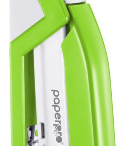Bostitch InJoy Compact Stapler, 20 Sheet Capacity, Reduced Effort, Jam-Free, Green/White 18 71EMqqDRMyL