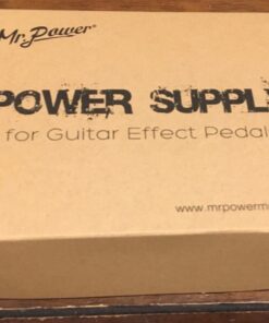 Mr.Power Guitar Effects Power Supply Adapter 9V DC 1A (1000mA) with Daisy Chain Cord Cable Free Insulated Cap (9V Adapter + 3 Way Cable) 9V Adapter + 3 Way Cable 18 71EN8fsHvFL