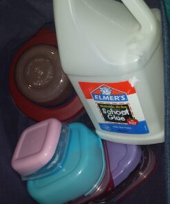 Elmer's Liquid School Glue, Washable, 1 Gallon, 1 Count - Great for Making Slime 1-Count 27 71ENoyrcxL