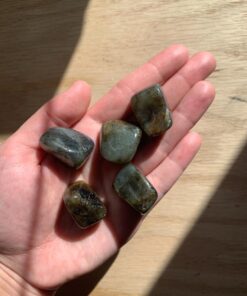 CrystalAge Labradorite Tumble Stone (20-25mm) - Pack of 5 11 71EOg5e5SAL