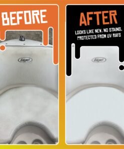 Boat Juice Boat Cleaning Kit - Exterior Boat Cleaner Water Spot Remover, Interior Boat Cleaner for Seats and Vinyl, 2 Microfiber Towels - Boat Cleaning and Detailing Supplies (Kit) 32 71EPTvKEUL