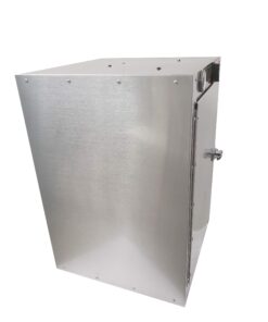 HeatMax 16x16x24 SMALL Hot Box Food Warmer-- The Original and the best -- with an Interior usable shelf space of 13 x 15.5 inch. For HALF SIZE disposable pans, BBQ, Pizza, any hot food 14 71EQ 992P5L