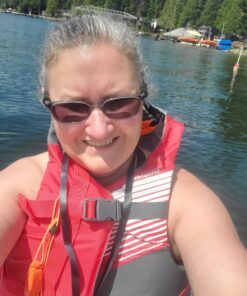 Stohlquist Fit Adult PFD Life Vest | Pack of 4 | Coast Guard Approved, Adjustable Size, Unisex, Lightweight, High Mobility, PVC Free Life Jacket - Value Pack Universal Red/Gray 26 71EQPPHYf0L